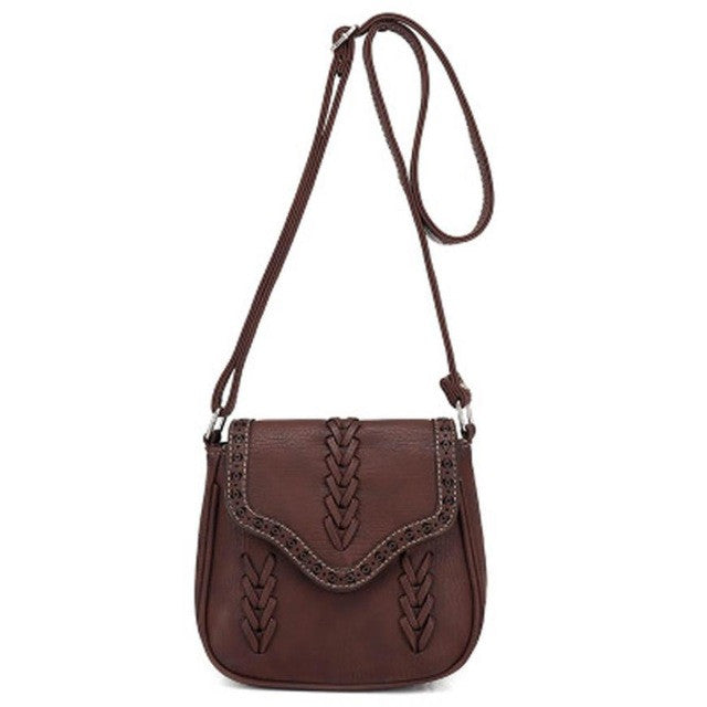 Xiniu Bags Women crossbody bag Hollow Out casual Fashion National Air Hollow Shoulder Bag ladies round Saddle