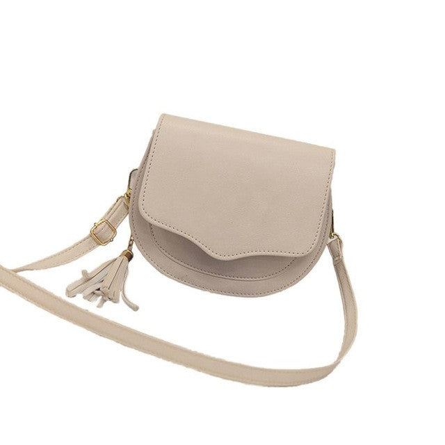 Women Messenger Bags Simple Fashion Tassel Handbag Womens Shoulder Bag bolsa feminina para mujer#30