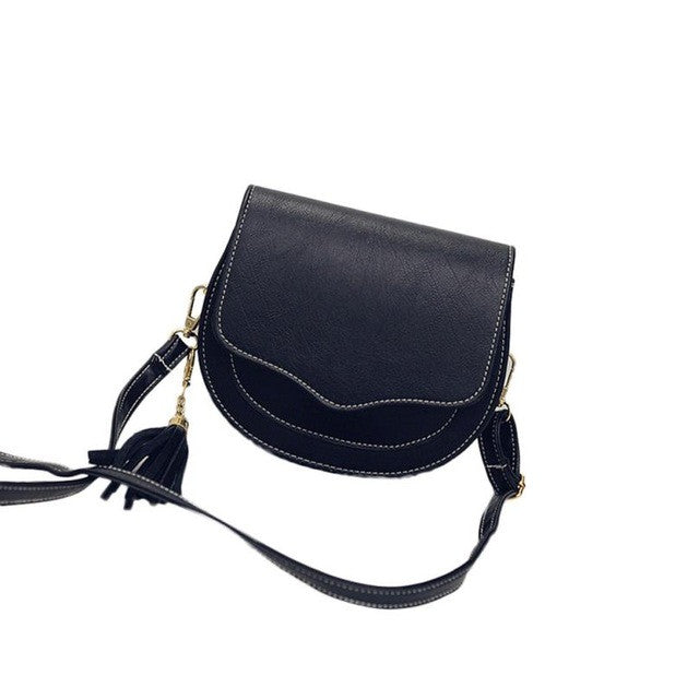 Women Messenger Bags Simple Fashion Tassel Handbag Womens Shoulder Bag bolsa feminina para mujer#30