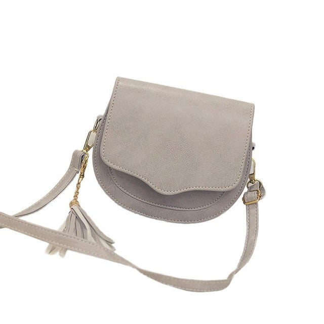 Women Messenger Bags Simple Fashion Tassel Handbag Womens Shoulder Bag bolsa feminina para mujer#30