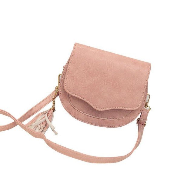 Women Messenger Bags Simple Fashion Tassel Handbag Womens Shoulder Bag bolsa feminina para mujer#30