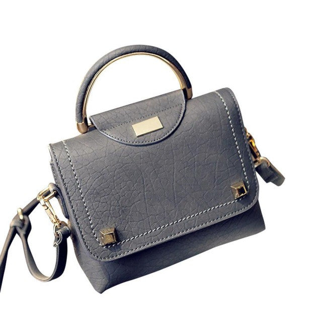 New Design Women Bags Womens Rivet Handbag Shoulder Bag Small Tote Ladies Purse Bags bolsa feminina para mujer